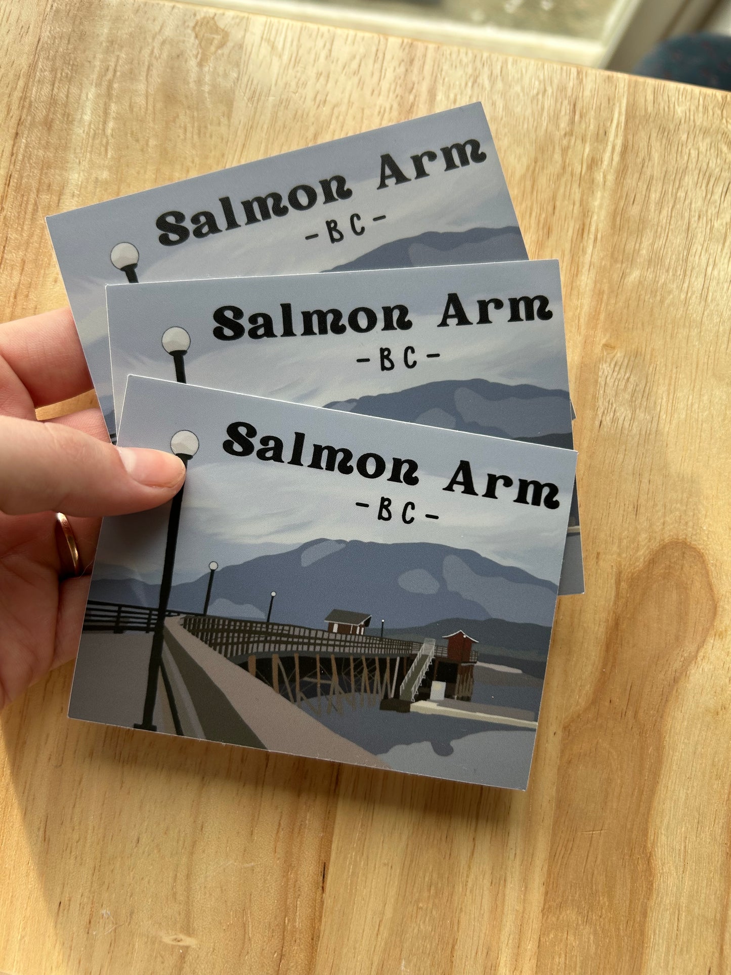 Salmon Arm stickers!