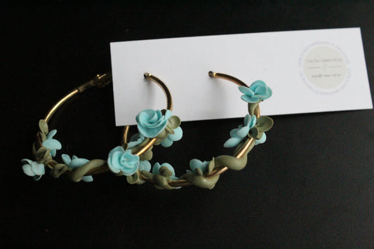 Fairy floral hoops