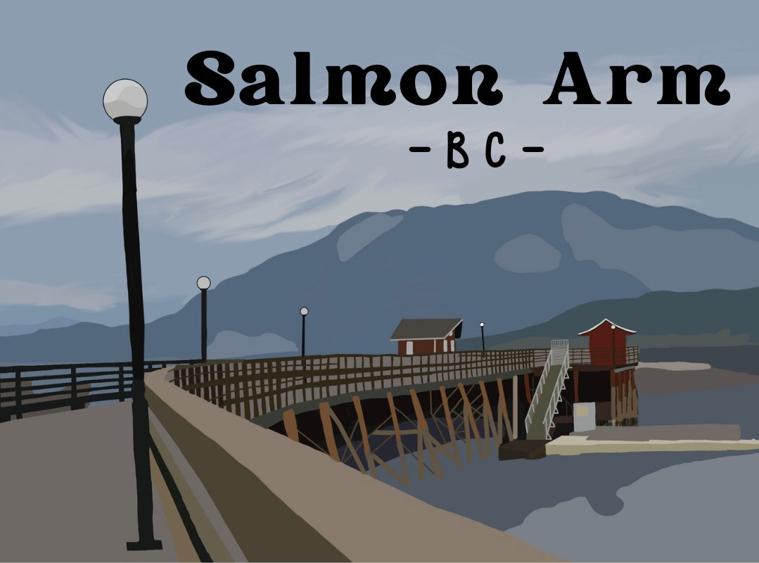 Salmon Arm stickers!