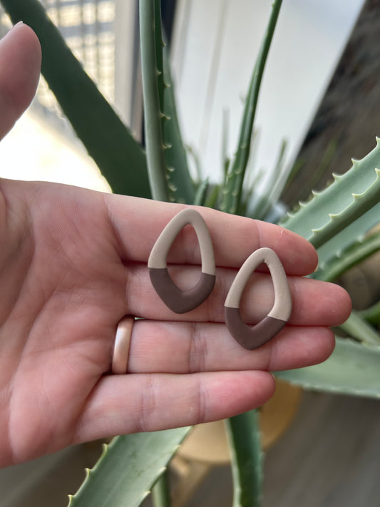 Dual tone brown - no hoop