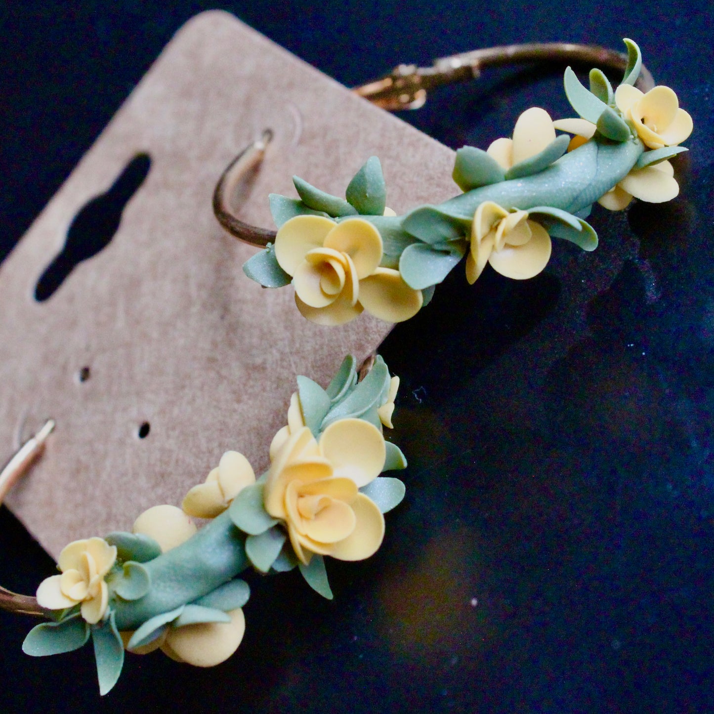 Fairy floral hoops