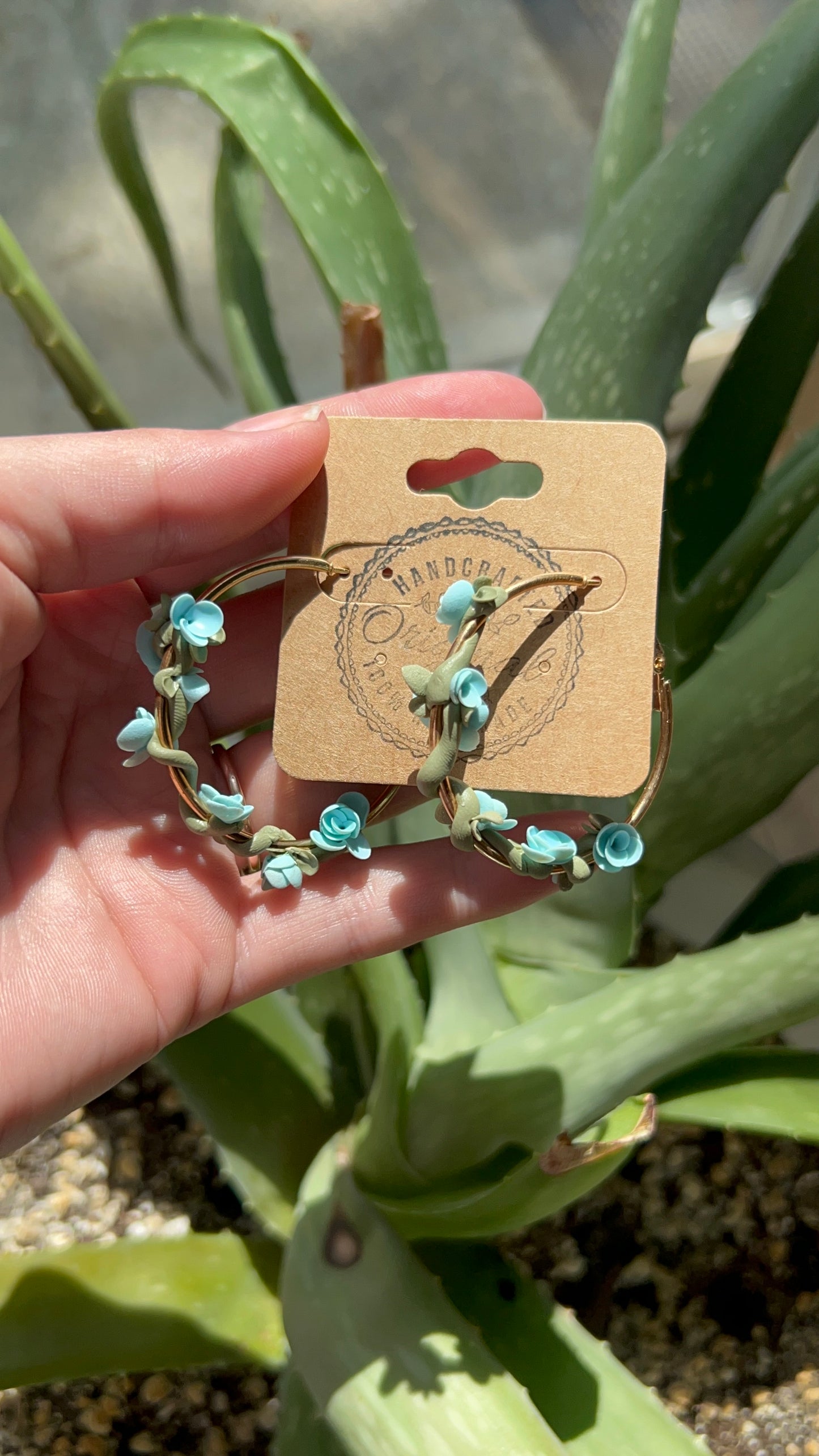 Fairy floral hoops