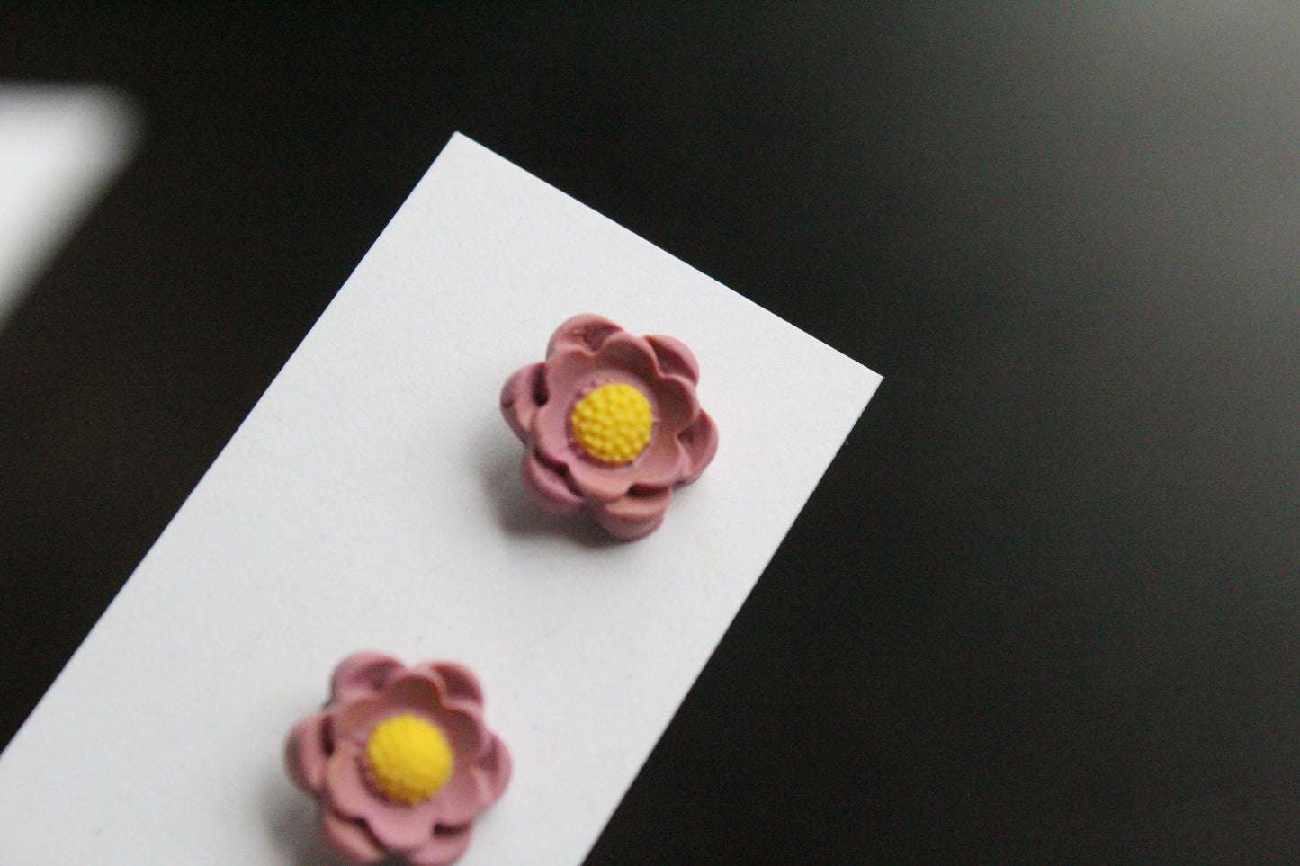 Tiny flower studs