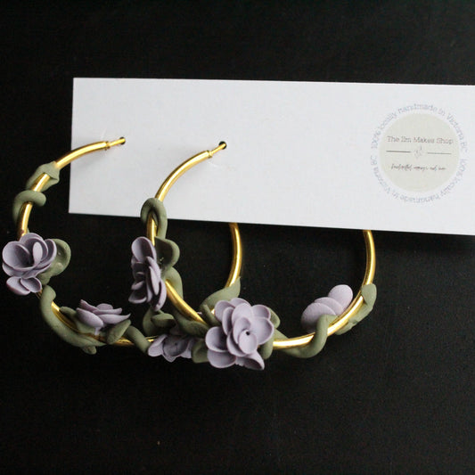 Fairy floral hoops