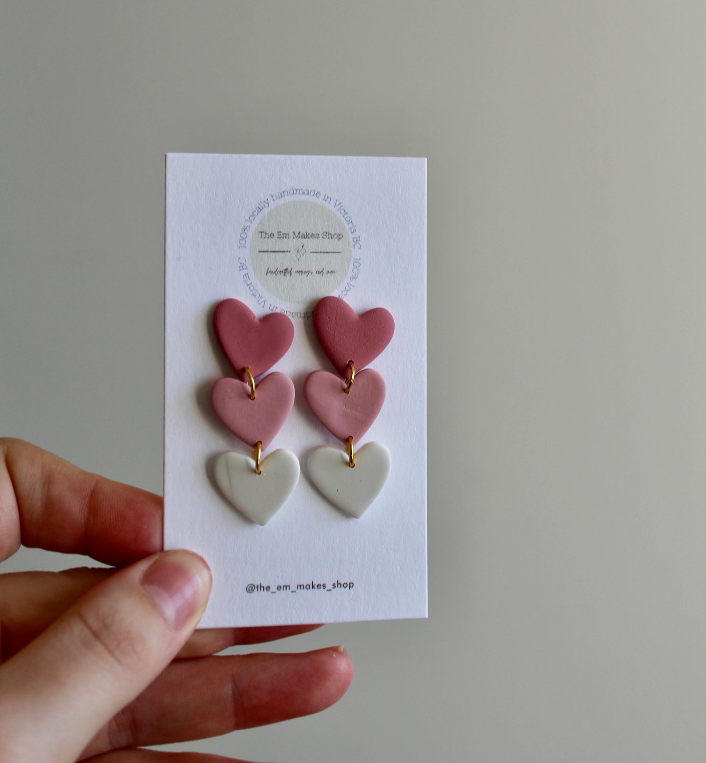 Small triple hearts