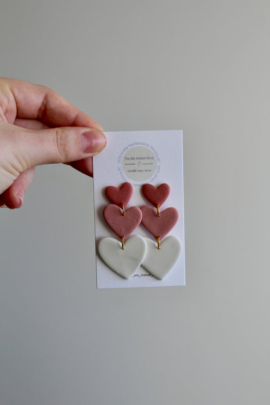 Large triple hearts